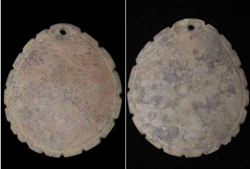 Kogers Island Moundville-Style Palette Pendants